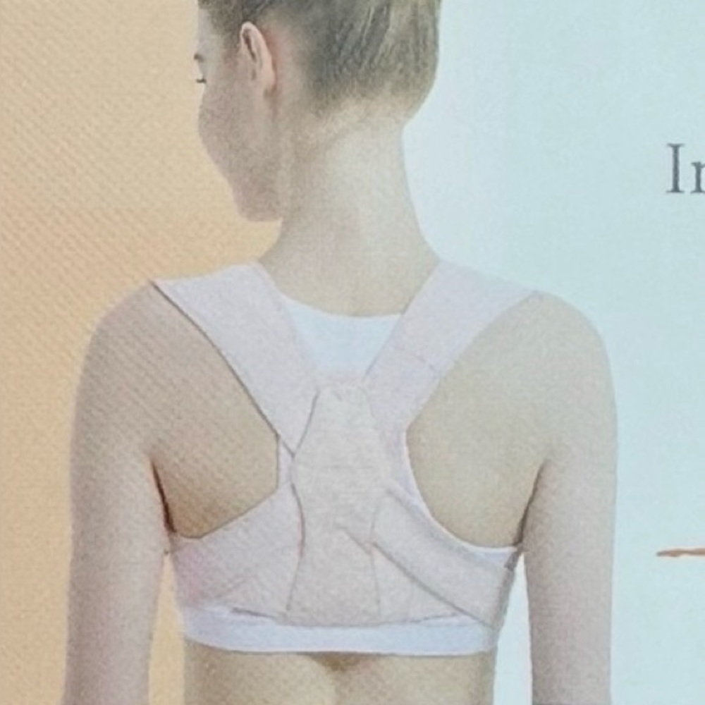 Vicorrect Beige Posture Corrector with Insert and Original Packaging